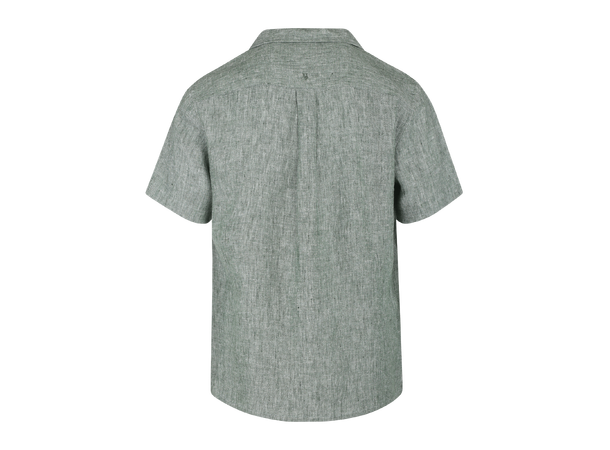 Giuseppe SS Shirt Olive XXL Camp collar SS linen shirt 