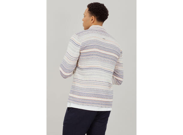 Jacob Overshirt Denim AOP M Denim pattern overshirt 