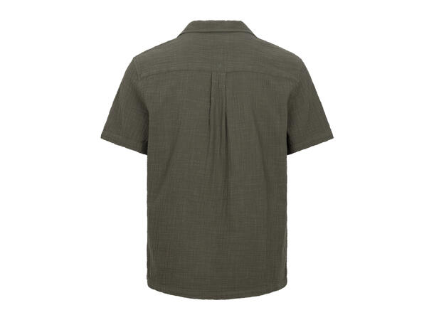 James SS Shirt Olive M Cotton gauze SS shirt 