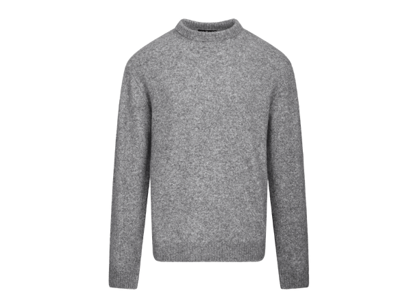 Liam Sweater Grey melange M Alpaca sweater 