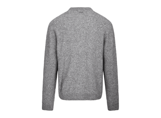 Liam Sweater Grey melange M Alpaca sweater 