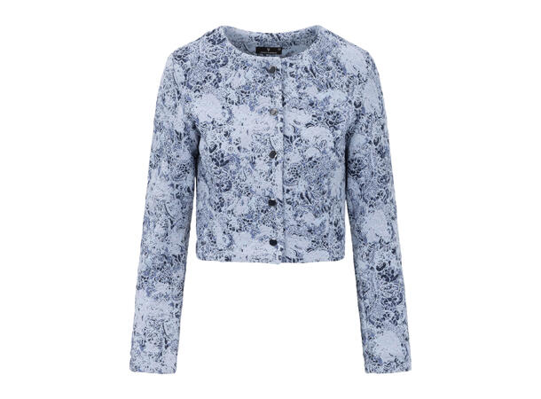 Liva Jacket Multi Blue M Jacquard jacket 