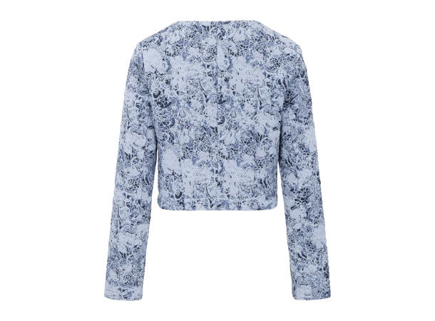 Liva Jacket Multi Blue M Jacquard jacket 