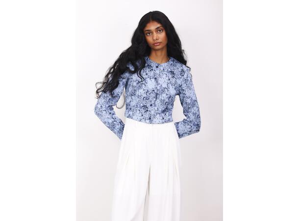Liva Jacket Multi Blue M Jacquard jacket 
