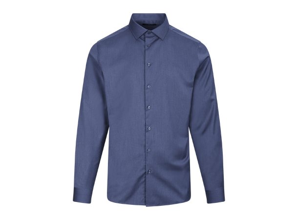 Mirren Shirt Dark navy melange L Modal stretch shirt 