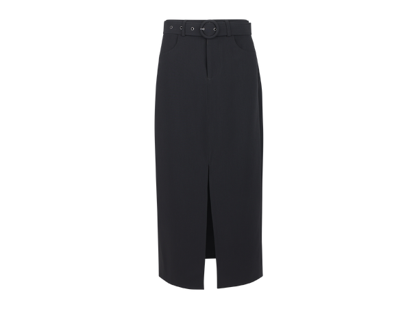 Pillan Skirt Black S Maxi skirt with belt 