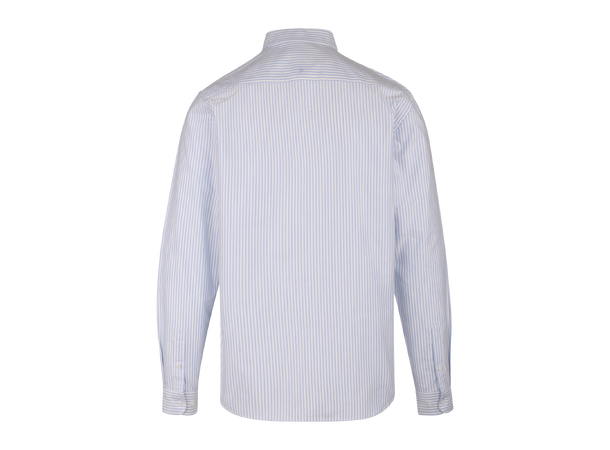 Solari LS Shirt Light Blue XL Cotton stripe oxford LS shirt 