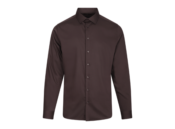 Totti Shirt Black Coffee L Basic stretch shirt 
