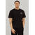 Enea Tee Black Ocean Child L Graphic print tee 
