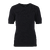 Mertina SS Top Black M Merino SS crewneck 