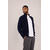 Marcel Cardigan Navy XXL Merino knit cardigan 