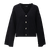 Cheddar Cardigan Black S Merino cardigan 
