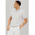 Santino Pique Light Grey S Cable knit zip pique 