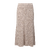 Zadie Skirt Light Sand S Alpaca rib knit skirt 
