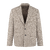 Zergie Blazer Brown M Herringbone wool blazer 