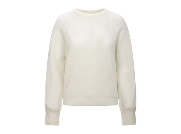 Cassandra Sweater Cream S Soft detailed sweater 