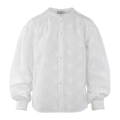Chanel Shirt White XS 3D embroidery shirt