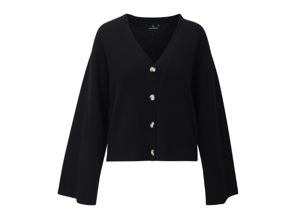 Cheddar Cardigan Black S Merino cardigan 