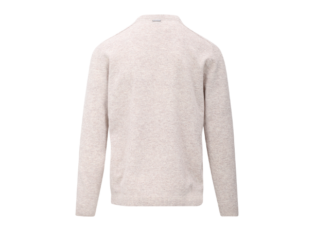 Constantin Sweater Light Sand XXL Wool r-neck 
