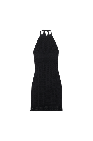Daniella Dress Halterneck crochet dress