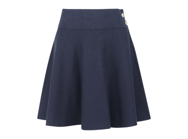 Flizan Skirt Navy S Viscose skirt with UP logo buttons 