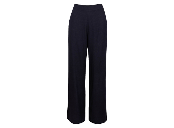 Ira Pants Navy S Wide pants 