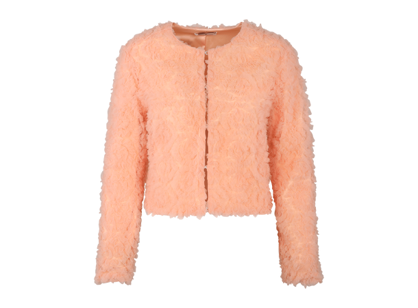 Kate Jacket Nectarine XS Flower tulle jacket 