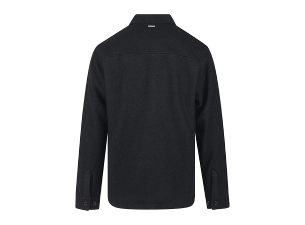 Lavo Overshirt Black L Boiled wool overshirt 