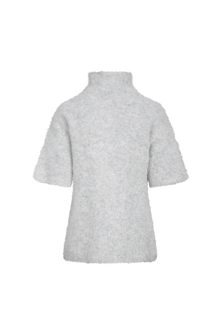 Leah SS Turtleneck Short sleeved alpaca turtleneck