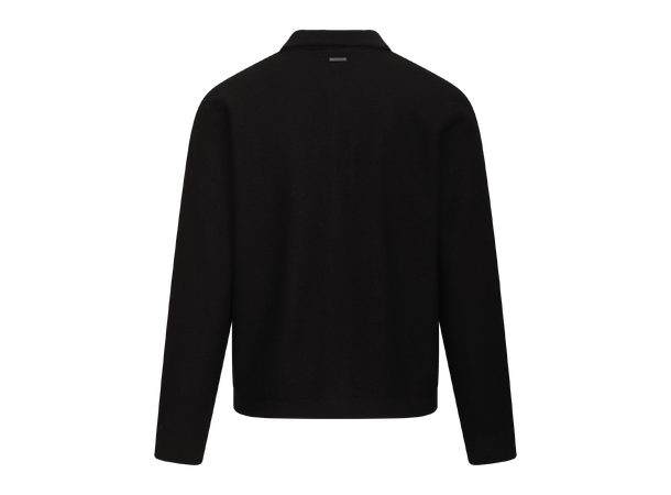 Lloyd Cardigan Black M Merino boiled wool cardigan 