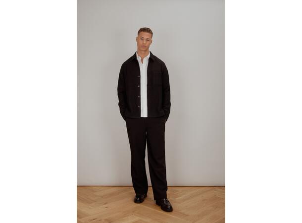Lloyd Cardigan Black M Merino boiled wool cardigan 