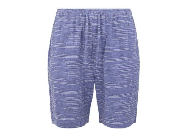 Luc Shorts Denim L Structure linen shorts 