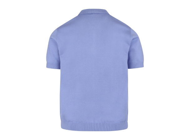 Lucien Pique Blue Bonnet XL Pointelle knit zip pique 