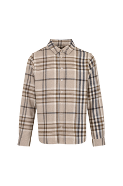 Made Shirt Check wool shirt