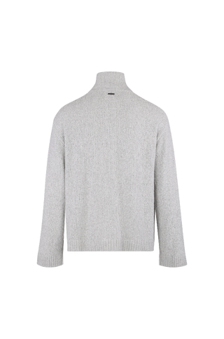 Pierre Cardigan Teddy knit zip cardigan