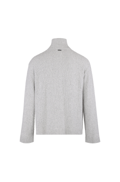 Pierre Cardigan Teddy knit zip cardigan