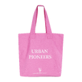 UP Recycled Tote Bag Sachet Pink One Siz Recycled cotton shoulder bag