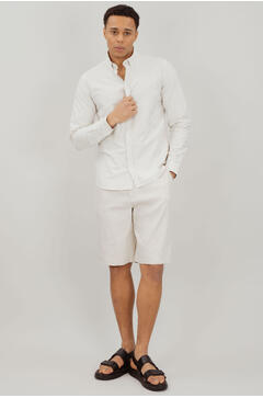 Yves Shorts Wide linen shorts