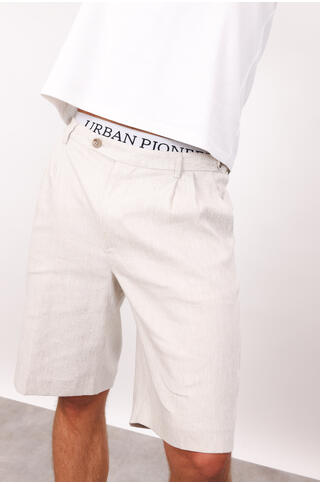 Yves Shorts Wide linen shorts
