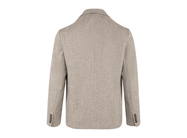 Zergie Blazer Brown M Herringbone wool blazer 