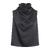 Ellinor Top Black XL Satin watefall top 