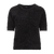 Abby Top Black XL Alpaca SS tee 