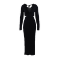 Augustina Dress Black L Cut-out maxi dress