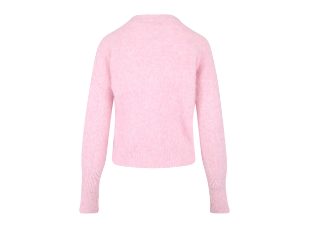 Birdie Cardigan Light Pink S Fury fluffy cardigan w/UP logo buttons 