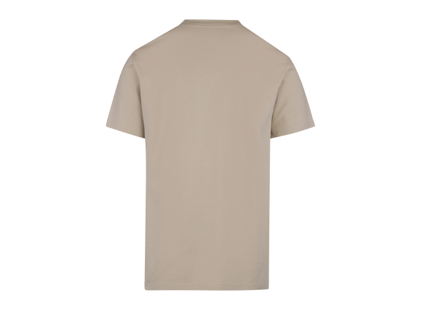 Bruno R-neck Tee Light Sand M Organic cotton R-neck t-shirt 