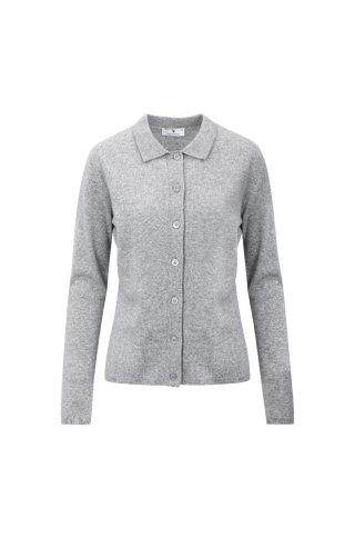 Chivas Cardigan Cashmere cardigan with pearl buttons