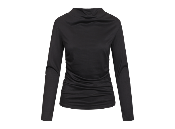 Clio LS Top Black S Twisted fashion LS 