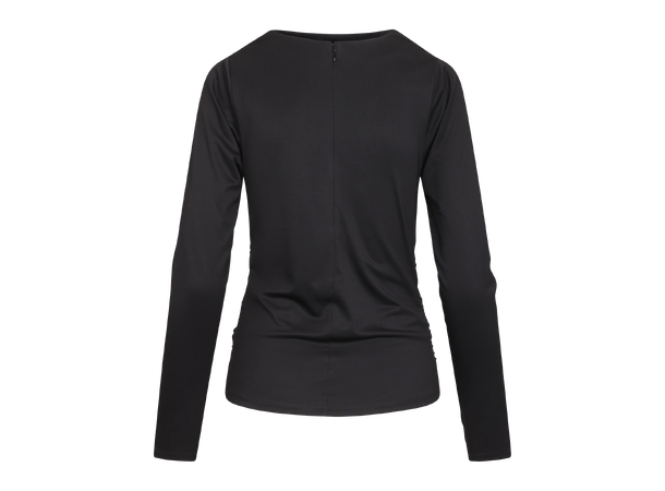 Clio LS Top Black S Twisted fashion LS 
