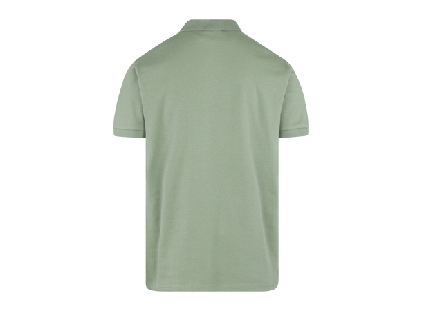 Denis SS Pique Hedge green M Interlock SS polo pique 