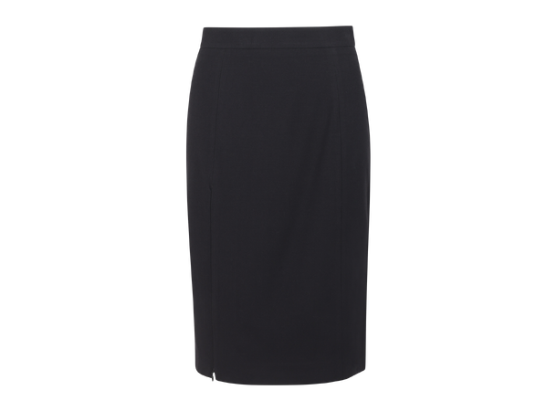 Didi Skirt Black M Flannel pencil skirt 